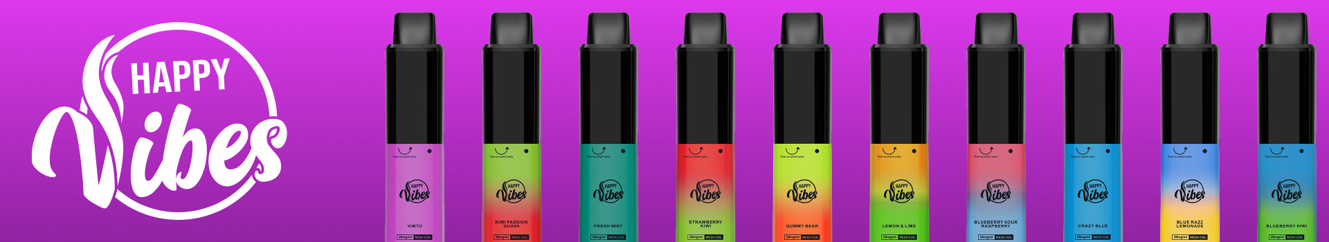 Happy Vibes Twist Disposable Vapes Happy Vibes Twist Disposable Vapes