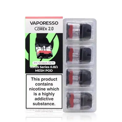 Vaporesso Xros COREX 2.0 Replacement Pods 0.8 Ohms