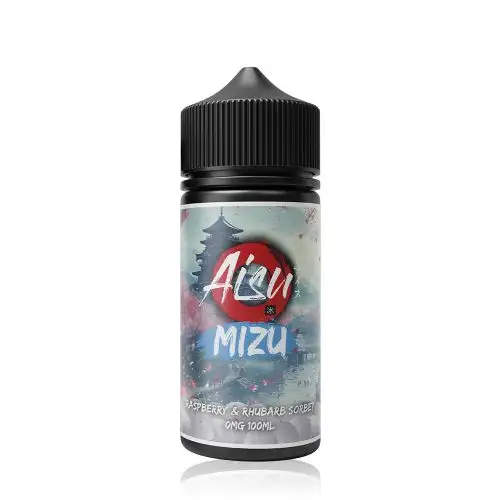 Aisu Mizu 100ml Shortfill E-Liquid Rhubarb Raspberry Sorbet