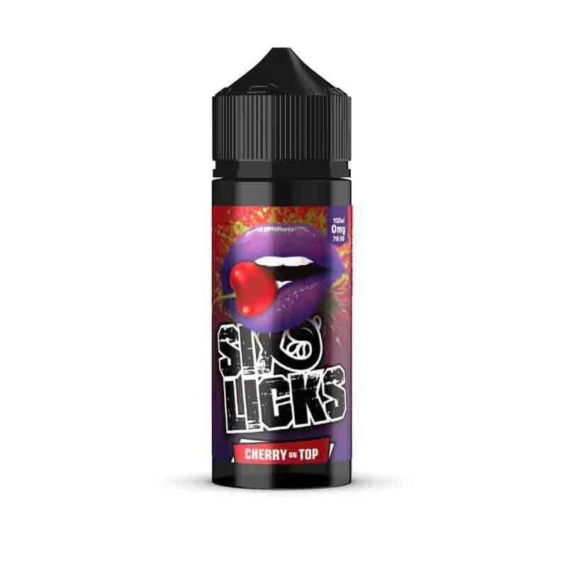 Six Licks Cherry On Top 100ml