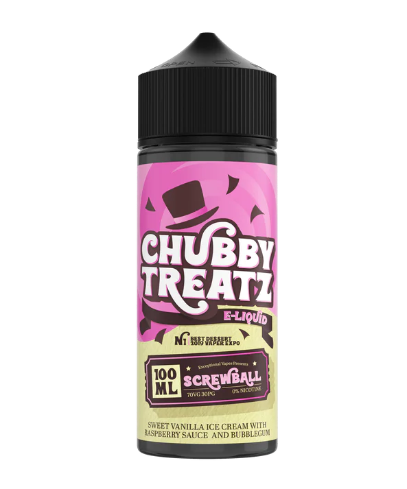 Chubby Treatz 100ml Shortfill E-Liquid Scewball