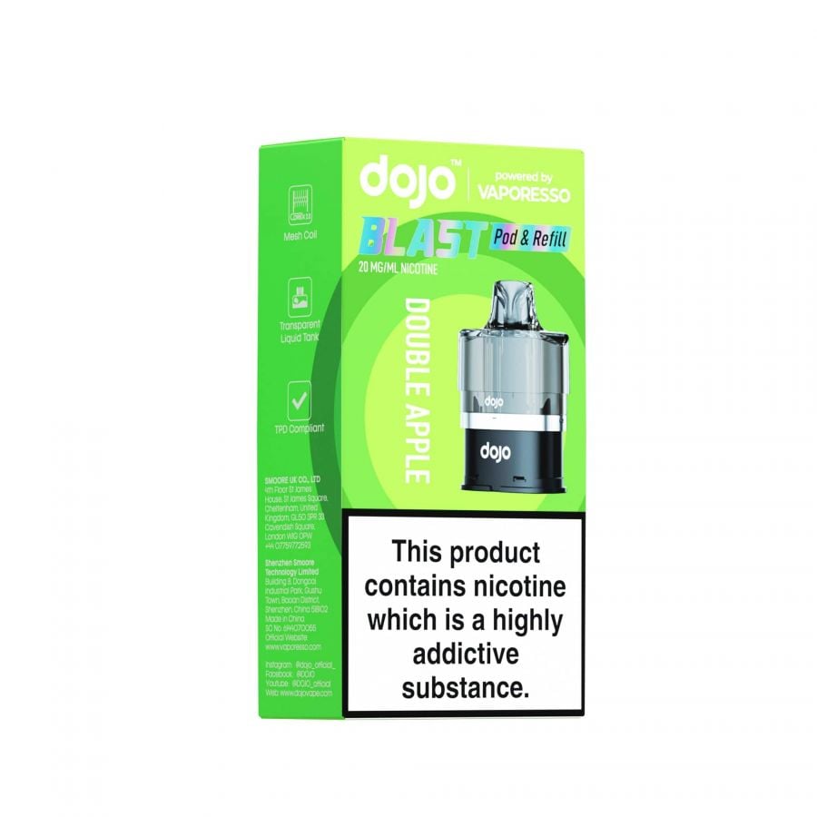 Vaporesso Dojo Blast Prefilled Pods Double Apple
