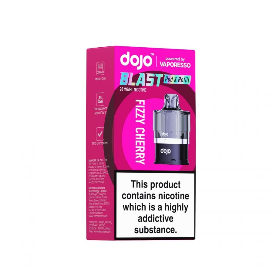 Vaporesso Dojo Blast Prefilled Pods Fizzy Cherry