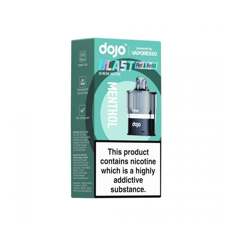 Vaporesso Dojo Blast Prefilled Pods Menthol