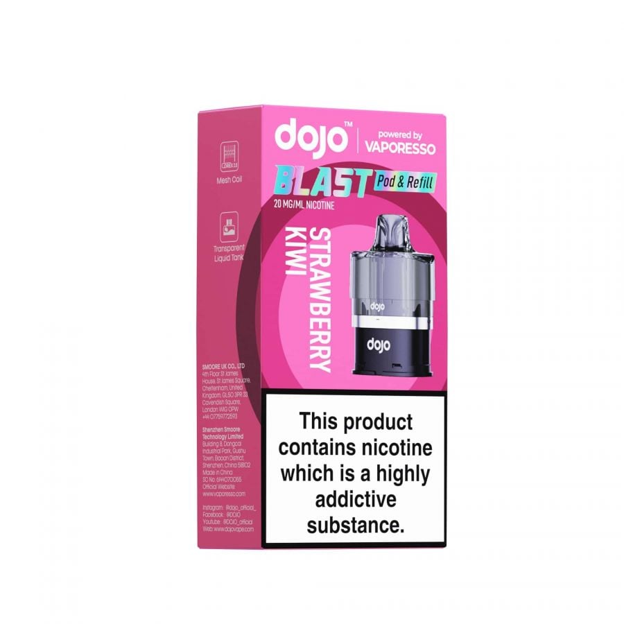 Vaporesso Dojo Blast Prefilled Pods Strawberry Kiwi