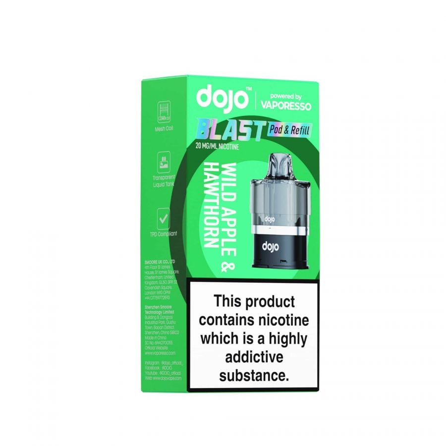Vaporesso Dojo Blast Prefilled Pods Wild Apple & Hawthorn