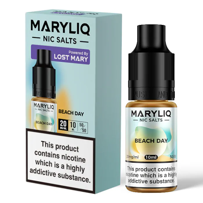 Maryliq Beach Day Lost Mary Nic Salt E-Liquid 10ml