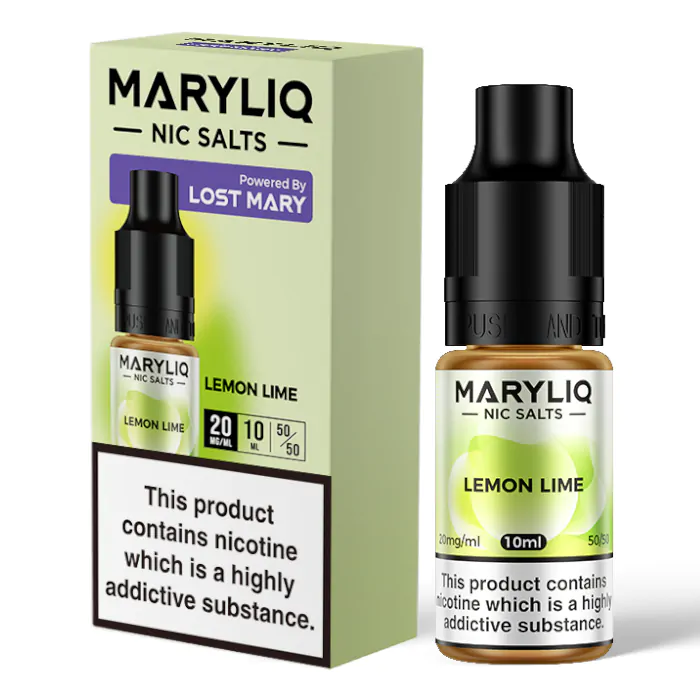 Lemon Lime Maryliq Nic Salt E-Liquid by Lost Mary