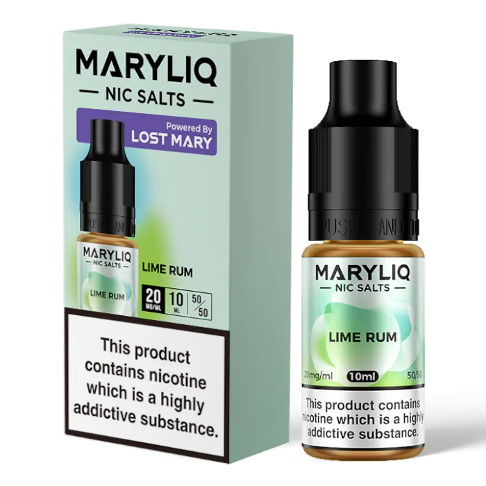Lime Rum Maryliq Nic Salt E-Liquid by Lost Mary