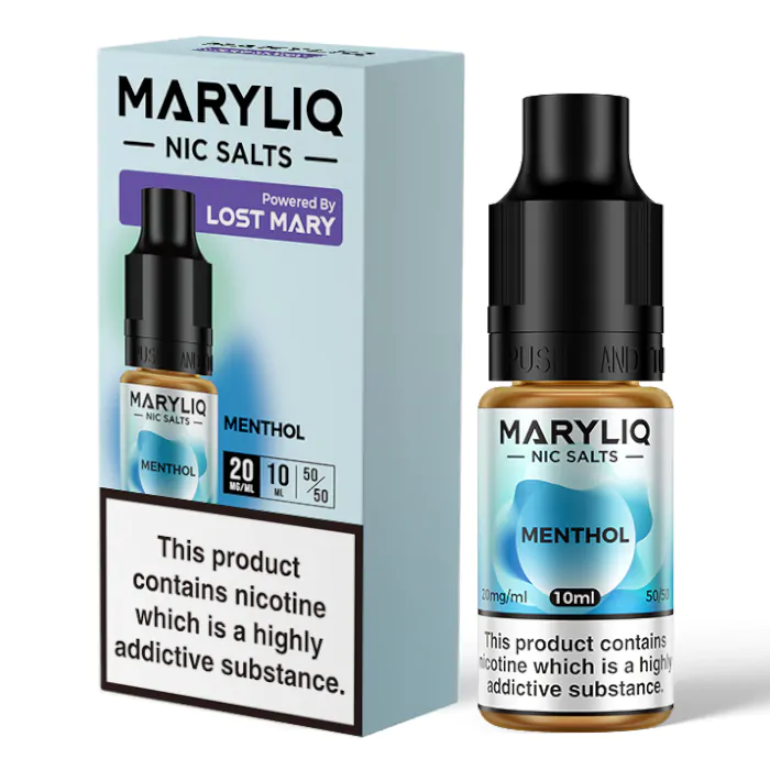 Menthol Maryliq Nic Salt E-Liquid by Lost Mary