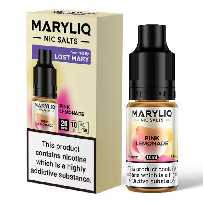 Pink Lemonade Maryliq Nic Salt E-Liquid by Lost Mary