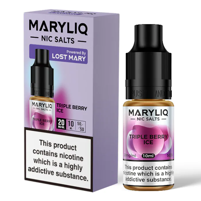 Triple Berry Ice Maryliq Nic Salt E-Liquid by Lost Mary