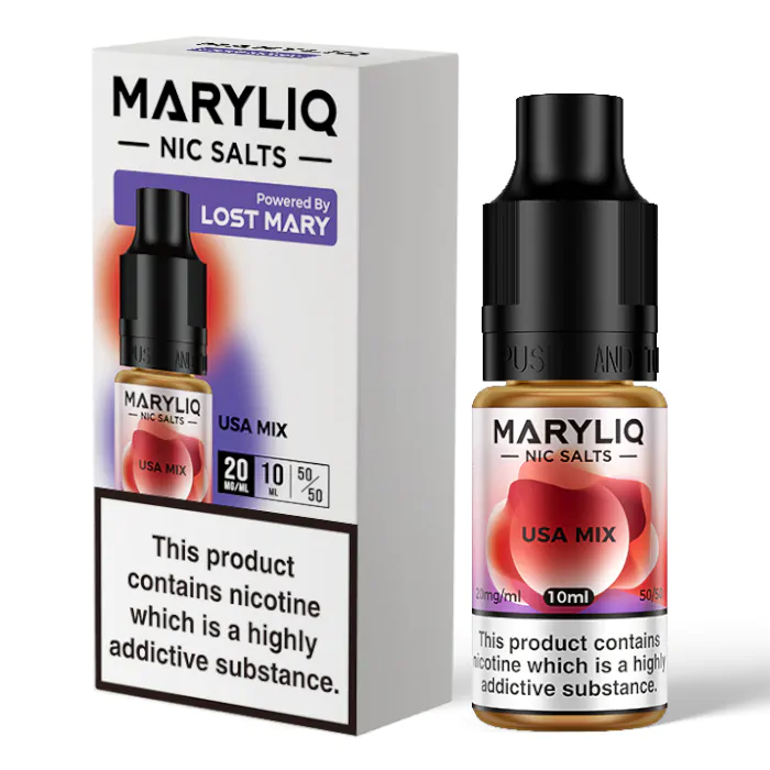 USA Mix Maryliq Nic Salt E-Liquid by Lost Mary