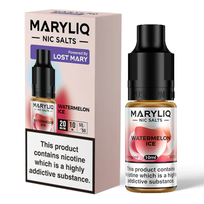 Watermelon Ice Maryliq Nic Salt E-Liquid by Lost Mary