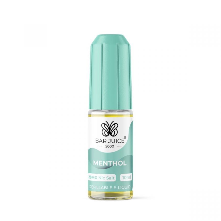 Menthol Bar Juice 5000 Nic Salt E-Liquid 10ml