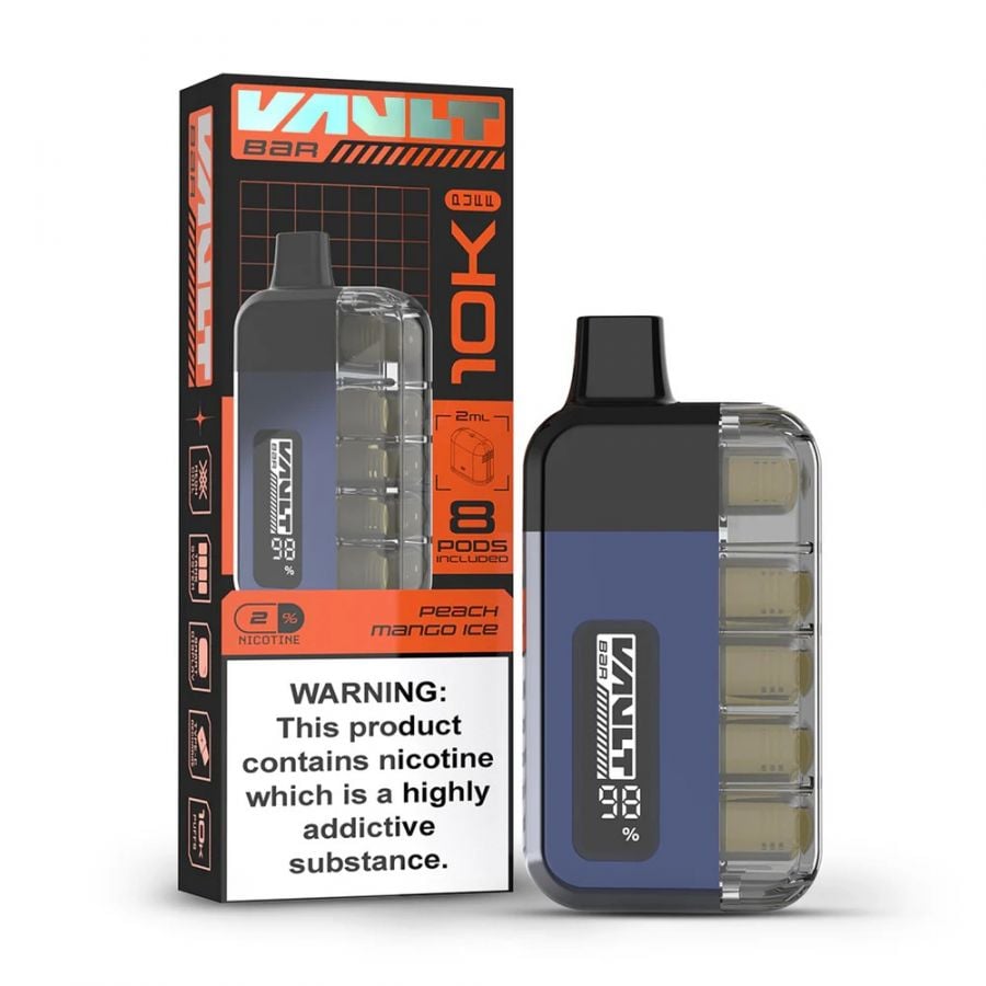 Vault Bar 10K - Peach Mango Ice