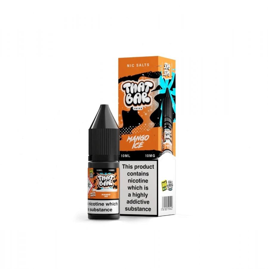 Mango Ice Nic Salt E-Liquid by That Bar Juice 10ml