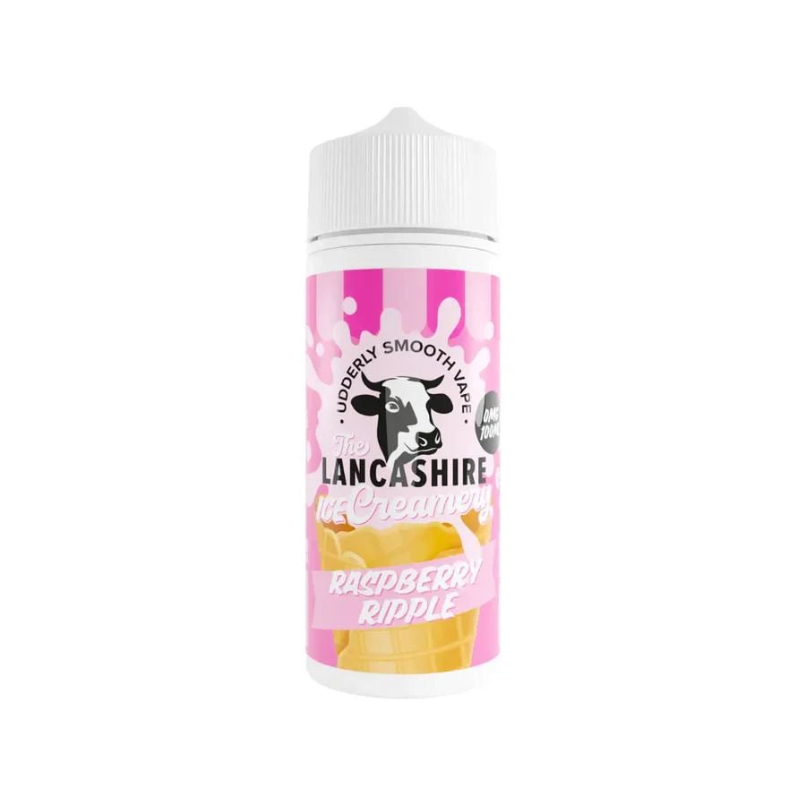 Raspberry Ripple Shortfill by The Lancashire Ice Creamery 100ml