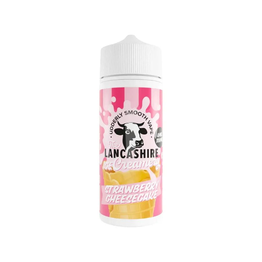 Strawberry Cheesecake Shortfill by The Lancashire Ice Creamery 100ml