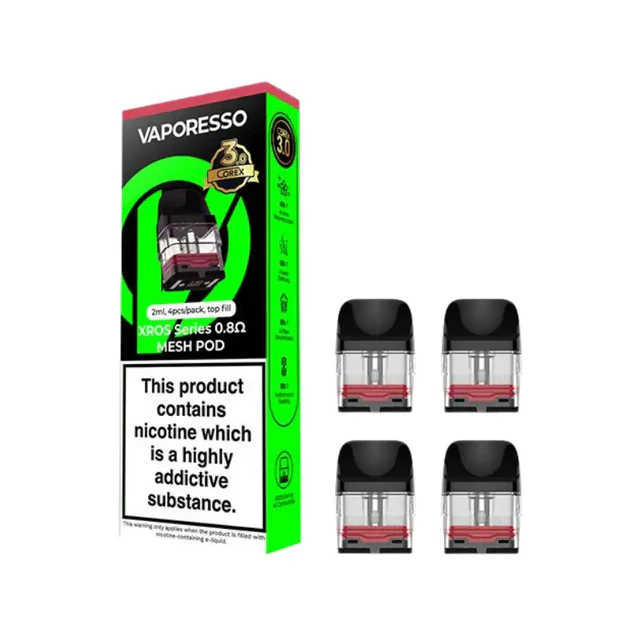 Vaporesso Xros Corex 3.0 Pods-0.8 Ohms