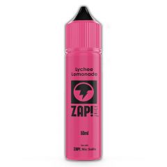Zap Lychee Lemonade 50ml 0mg + Free Nic Salt Nicotine Shot