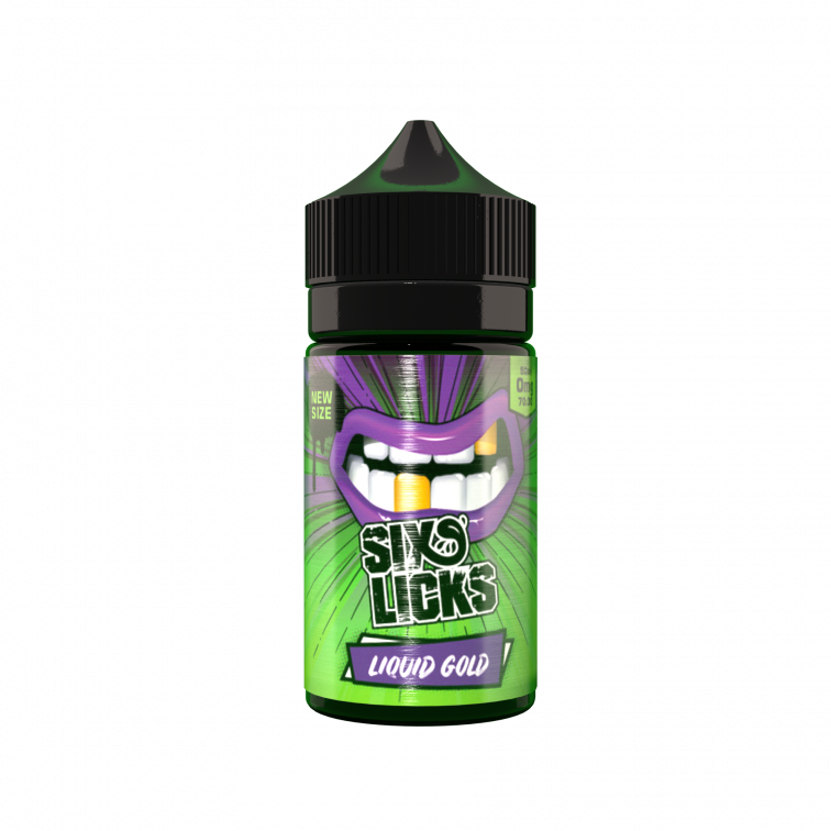 Six Licks Liquid Gold 50ml