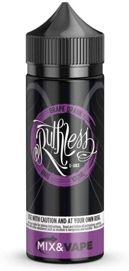 Grape Drank Shortfill E-liquid by Ruthless 100ml