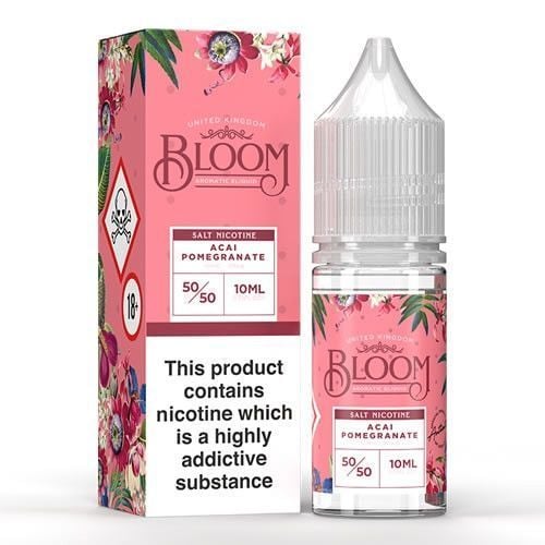 Bloom Aromatic E-Liquid Nic Salt 10ml Acai Pomegranate