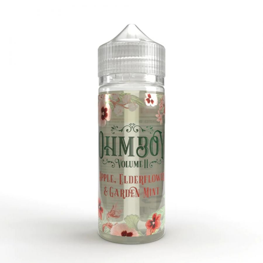 Apple, Elderflower & Garden Mint Shortfill E-liquid by Ohm Boy 100ml