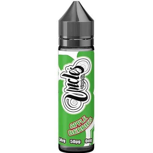 Uncle's Vape Co Apple Berries 50/50 Shortfill 50ml E-Liquid