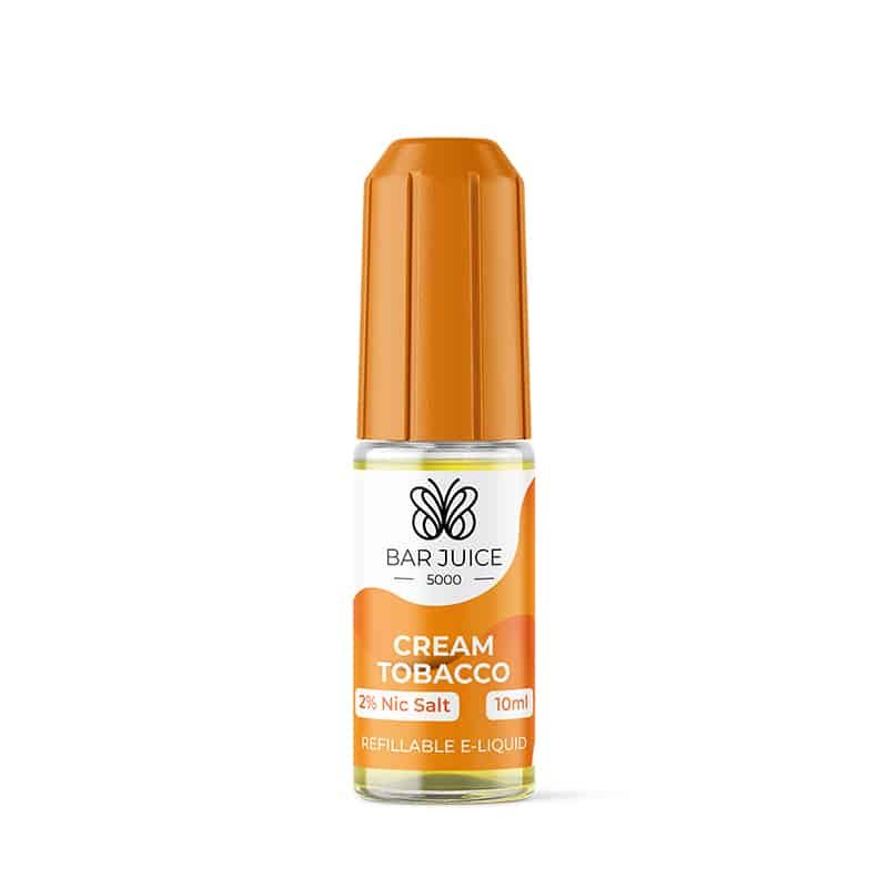 Cream Tobacco Bar Juice 5000 Nic Salt E-Liquid 10ml