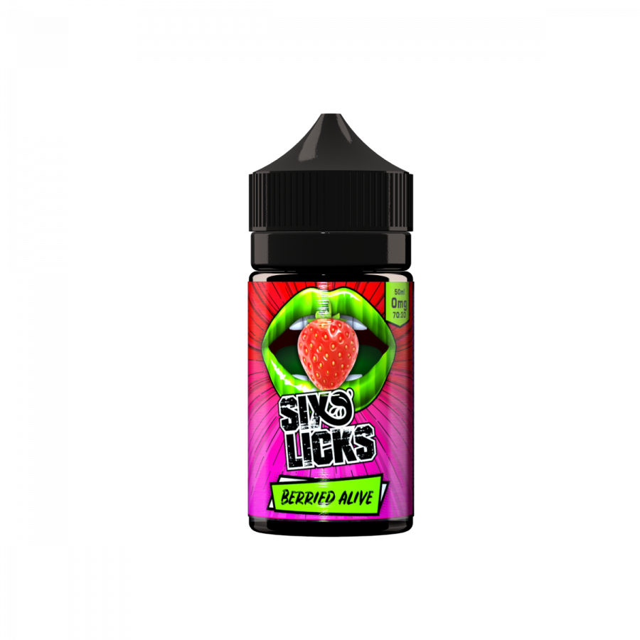 Six Licks Berried Alive 50ml