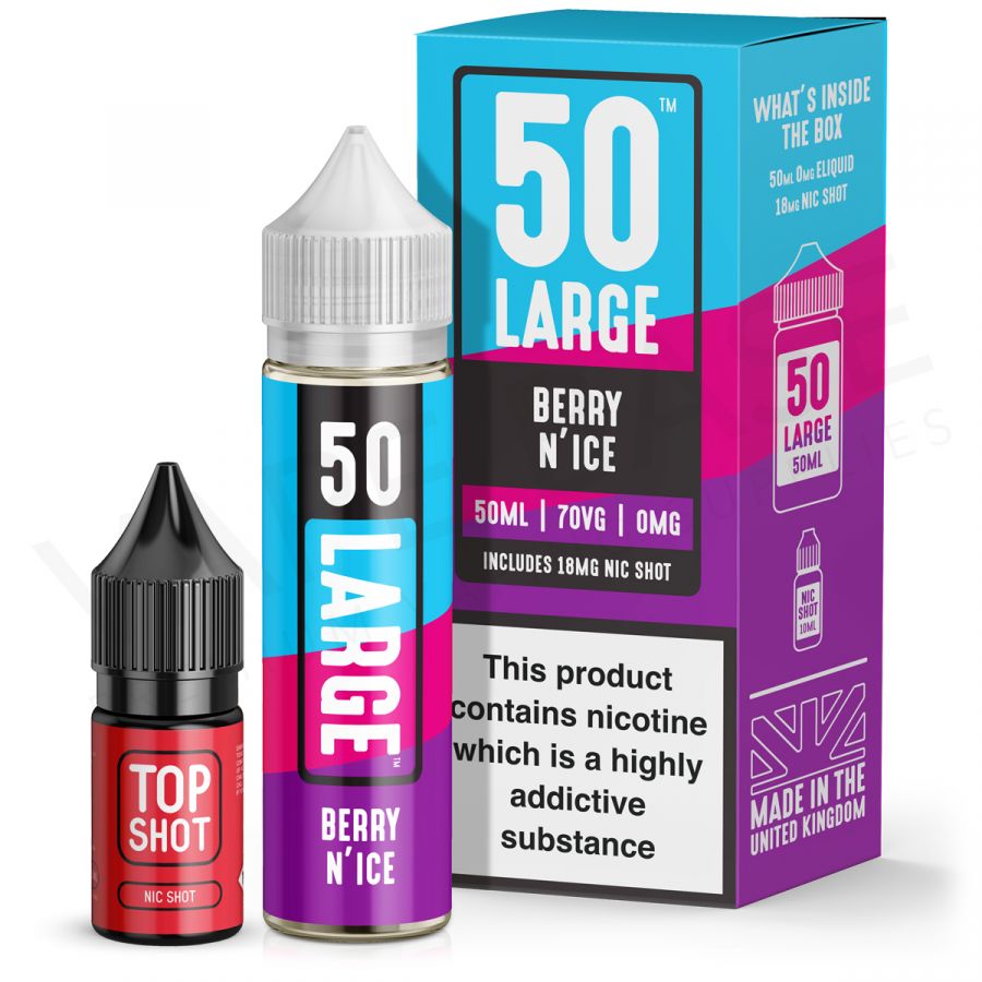 50 Large Berry N'Ice 50ml