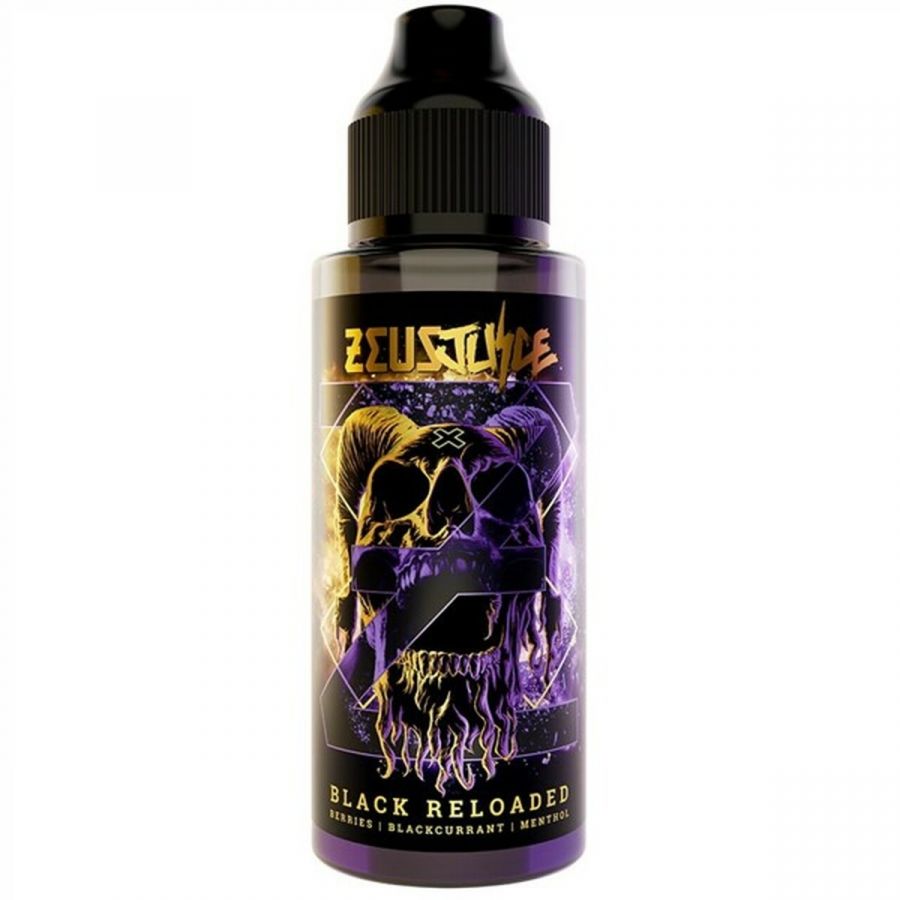 Black Reloaded Shortfill E-liquid by Zeus Juice 100ML