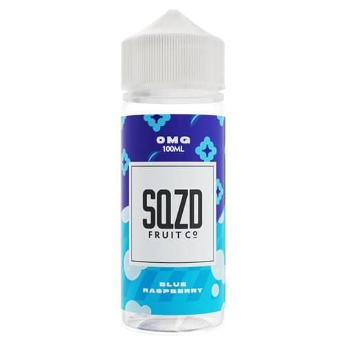 Blue Raspberry Shortfill E-liquid by SQZD Fruit Co 100ML