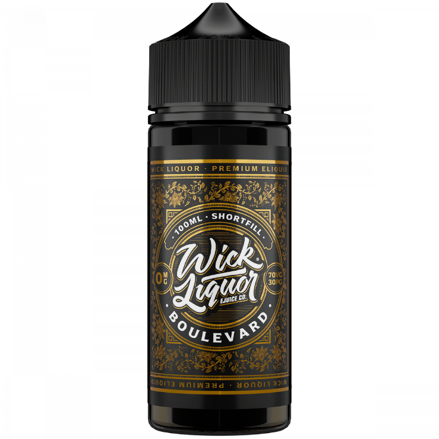 Boulevard Shortfill E-liquid by Wick Liquor 100ml