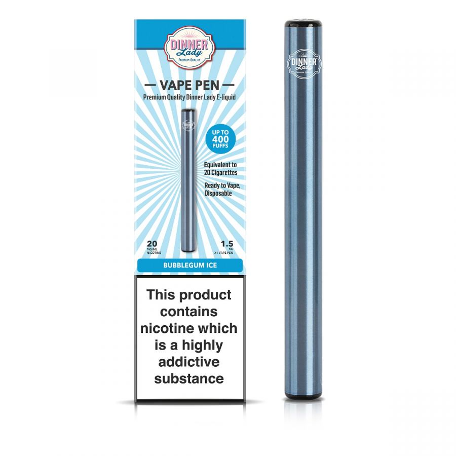 Dinner Lady Bubblegum Ice Disposable Vape Pen