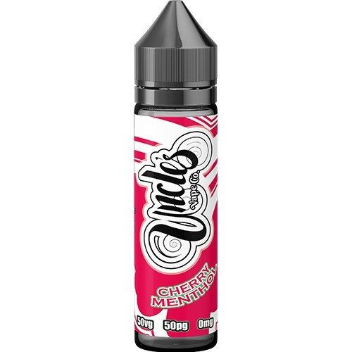 Uncles Vape Co Cherry Menthol 50/50 VG/PG 50ml