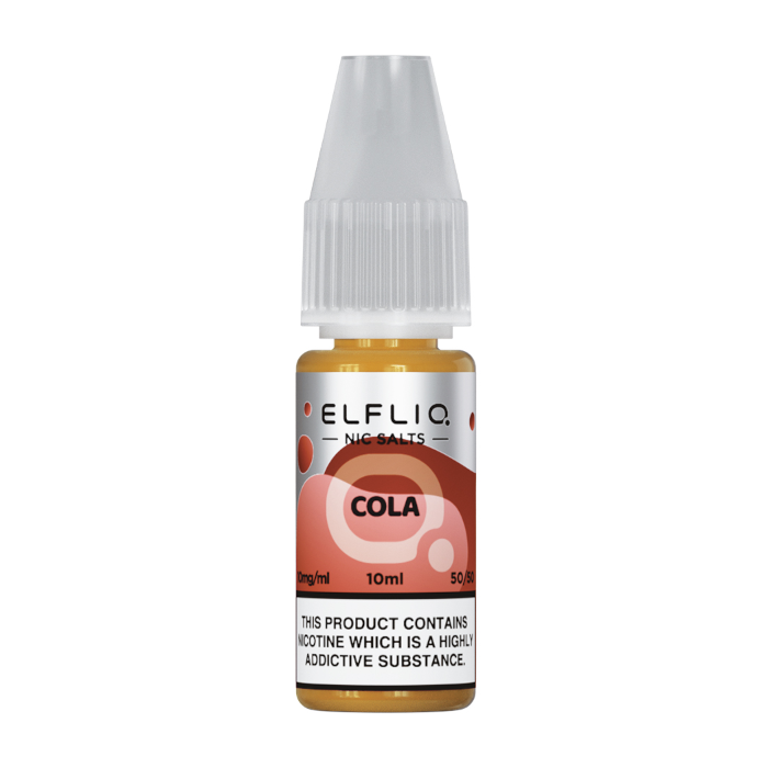 Cola Elfliq Elf Bar Nic Salt E-Liquid 2% 20mg 10ml Bottle