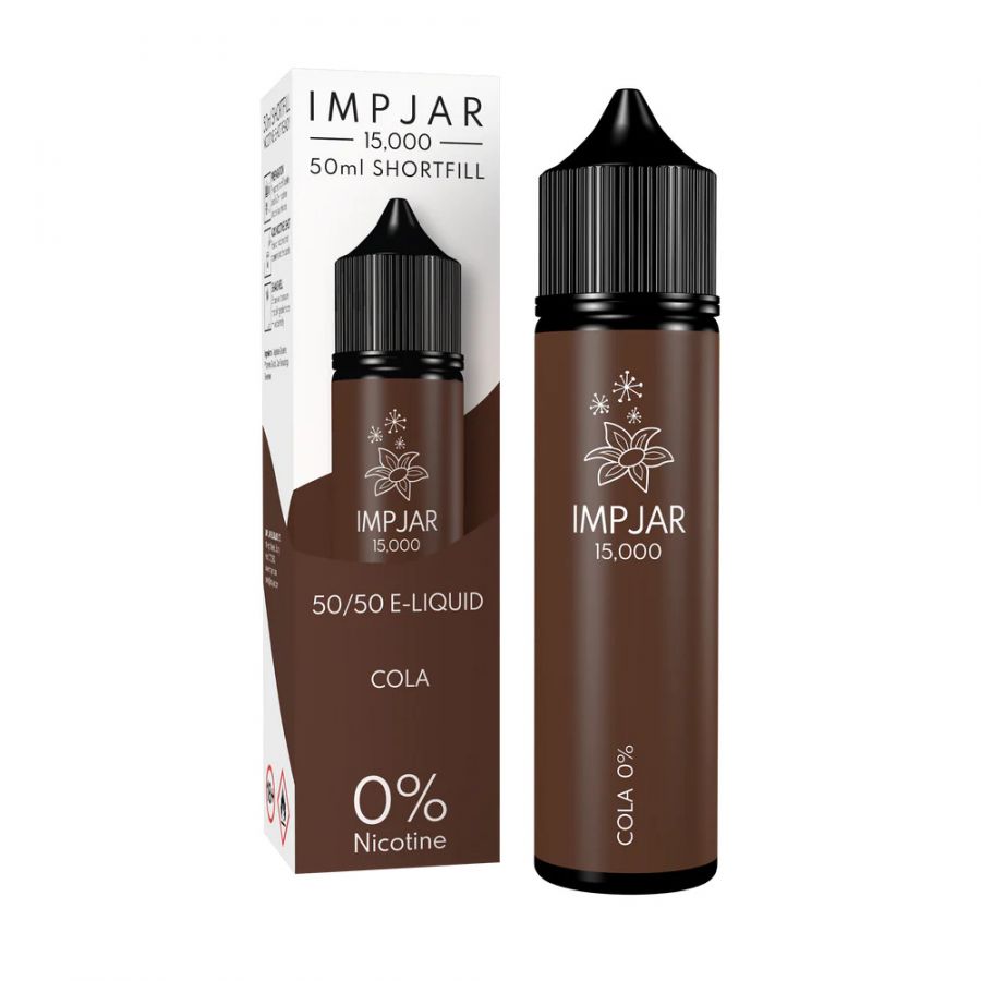 imp jar 15000 50ml shortfill eliquid cola