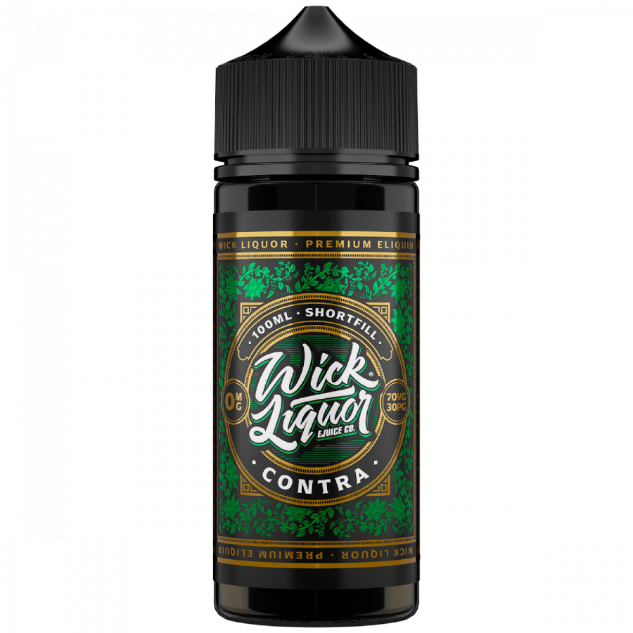 Contra Shortfill E-liquid by Wick Liquor 100ml