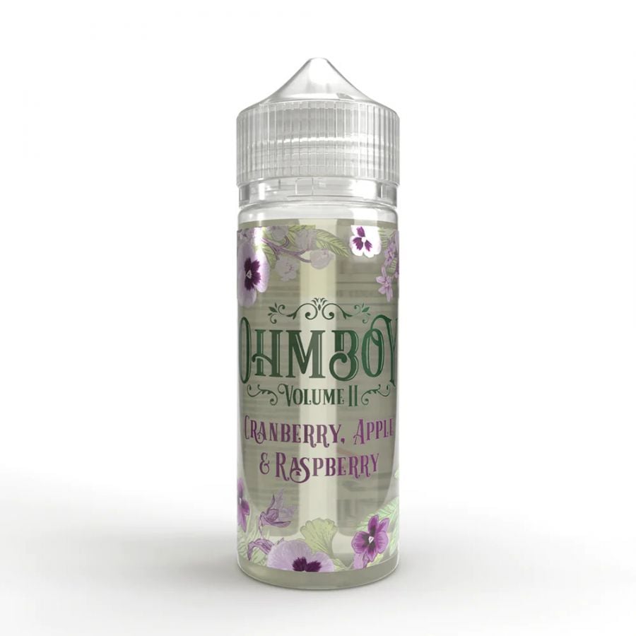 Cranberry, Apple & Raspberry Shortfill E-liquid by Ohm Boy 100ml