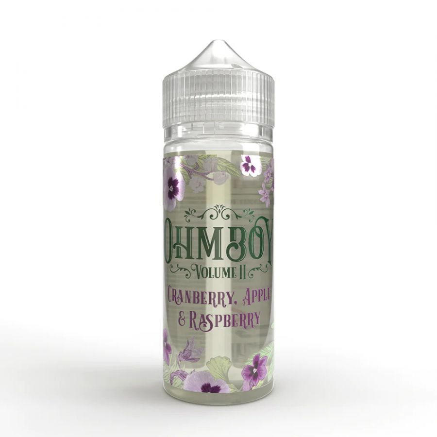 Cranberry, Apple & Raspberry Shortfill E-liquid by Ohm Boy 100ml