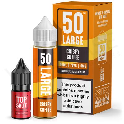 50 Large Crispy Coffee 50ml