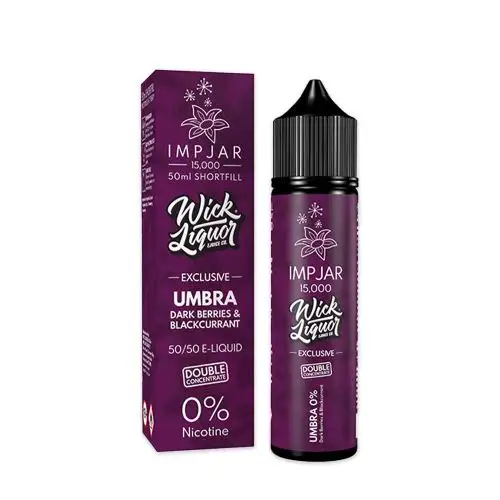 Umbra Shortfill E-Liquid by Imp Jar X Wick Liquor E-Juice Co 50ml
