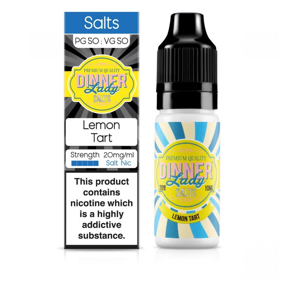 Dinner Lady Lemon Tart Nic Salt 10ml