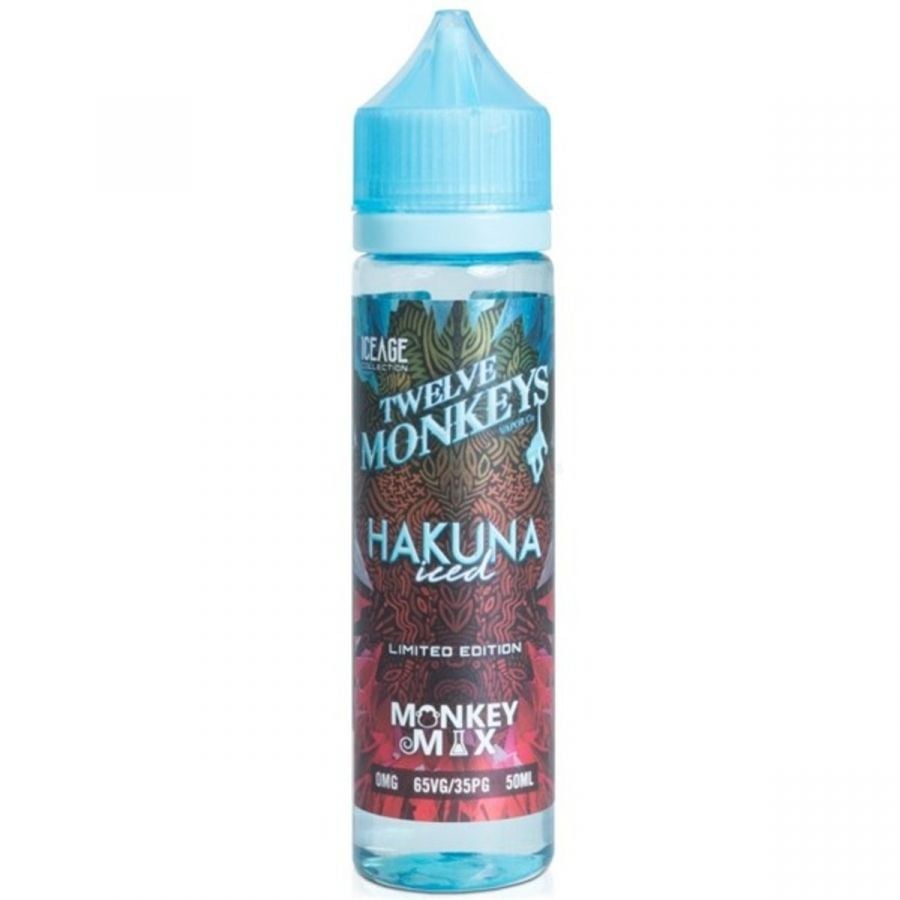 Twelve Monkeys Hakuna Iced 50ml Shortfill Canadian E-Liquid