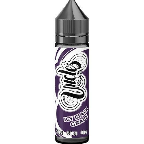 Uncles Vape Co Icy Black Grape 50/50 VG/PG 50ml