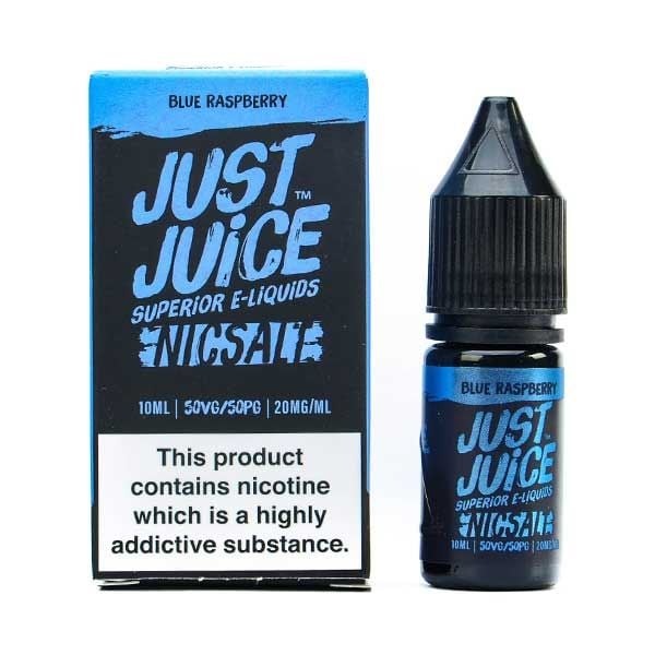 Blue Raspberry Nic Salt 10ml E-Liquid by Just Juice