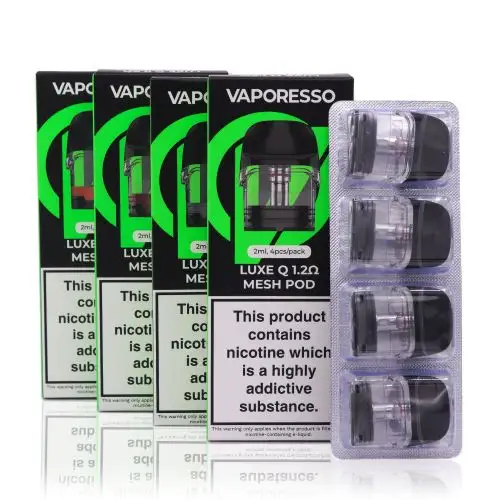 Vaporesso Luxe Q Replacement Pods 2ml Capacity TPD